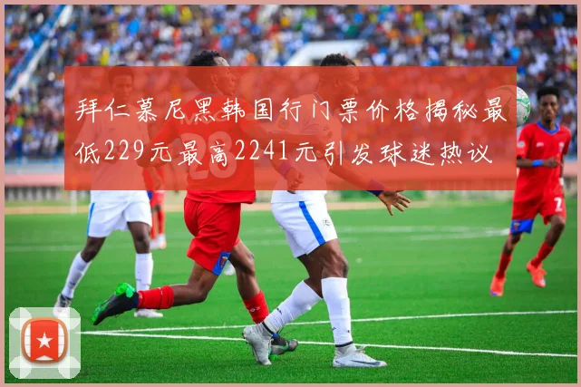 拜仁慕尼黑韩国行门票价格揭秘最低229元最高2241元引发球迷热议